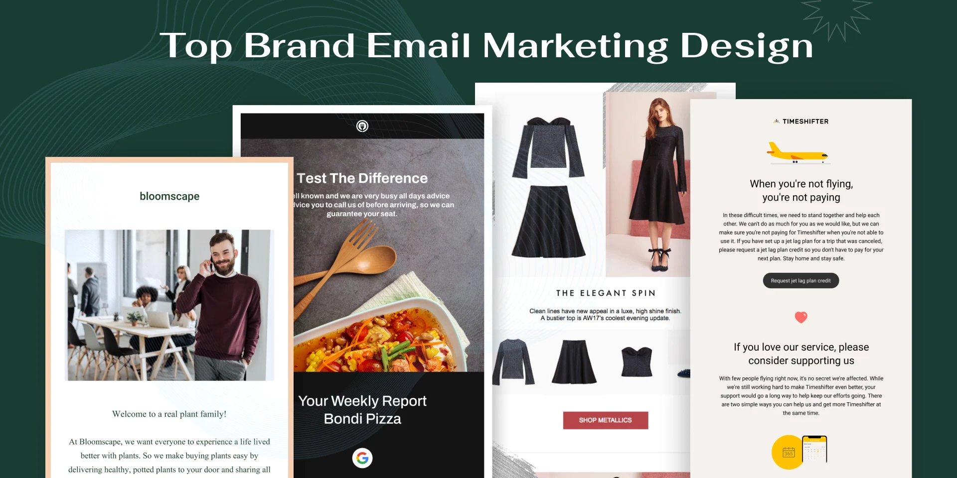 Top brand email marketing design exemplifying the excellence of Dominate the Market Marketing Agency in Bahrain, showcasing innovative and captivating visuals.